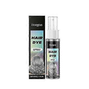 Hoegoa Gray Temporary Hair Spray Natural Gentle Coloring Hair Color Fashionable Hair Color Hairdresser