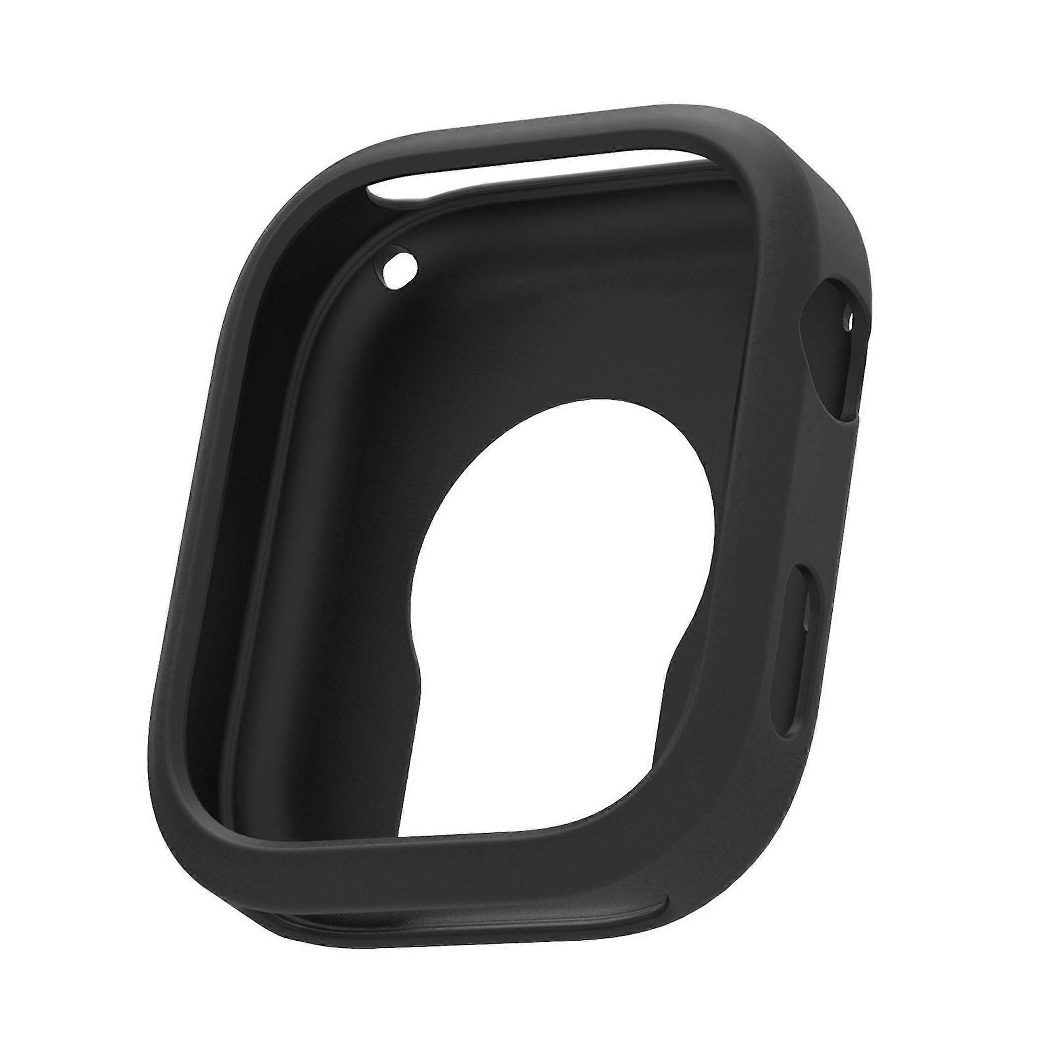 Silicone Protective Case for Xiaomi Redmi Watch 6 Half Coverage Case Black