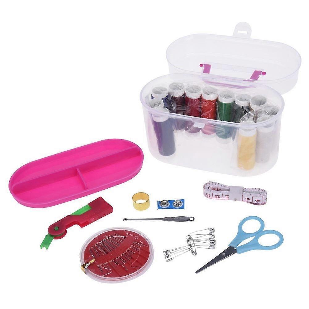 Practical sewing with accessories in transparent plastic