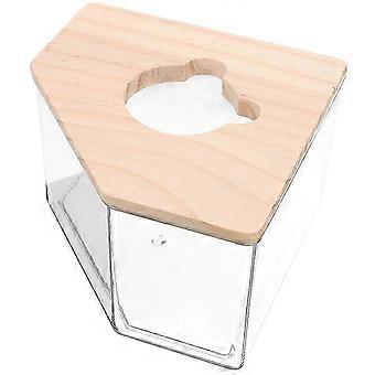 Acrylic Hamster Sand Bath Box Small Bathroom Container for Storage OC