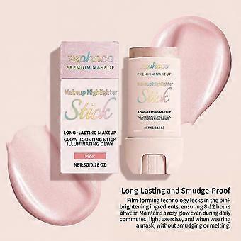 Cremiger Highlighter-Stick für langanhaltenden, taufrischen Glow an Gesicht und Körper, praktischer Make-up-Stick für unterwegs