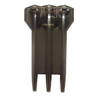 Case Sports Darts Wallet Box Container mit Flaschenöffner und Schlüsselschnalle (Schwarz)