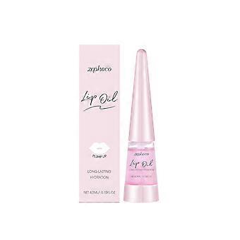El aceite labial nutritivo rosa nutre, hidrata y suaviza suavemente la piel de los labios.