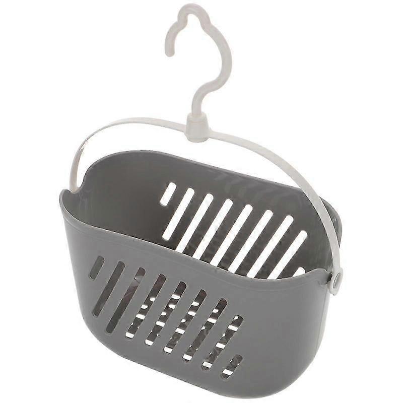 Bathroom storage caddy with hook for shower organization