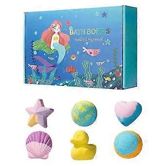 Bola de Banho Surpresa com Brinquedo Dentro, Fórmula Suave com Óleos Essenciais Naturais para um Banho Confortável