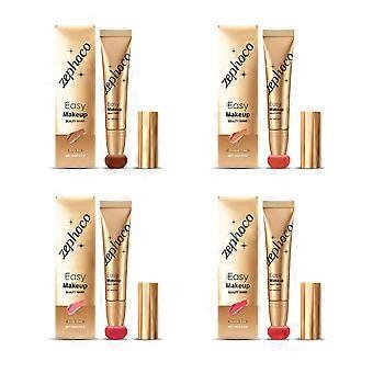 Zephoco Liquid Blush Cush Pen Series High-Gloss Blush Liquid Facial Makeup är lätt att applicera och bleknar inte