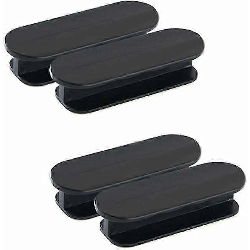 Furniture Knobs and Handles, 4 Pack Self Adhesive Pulls compatible with Kitchen Cupboard, Drawer, Window, Sliding Door