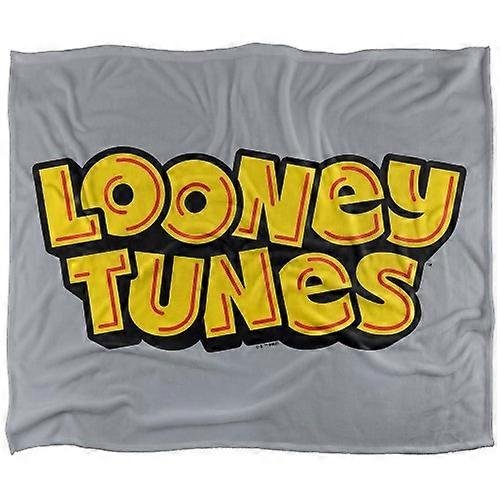 Looney Tunes Logo Polyester Soft Touch Blanket