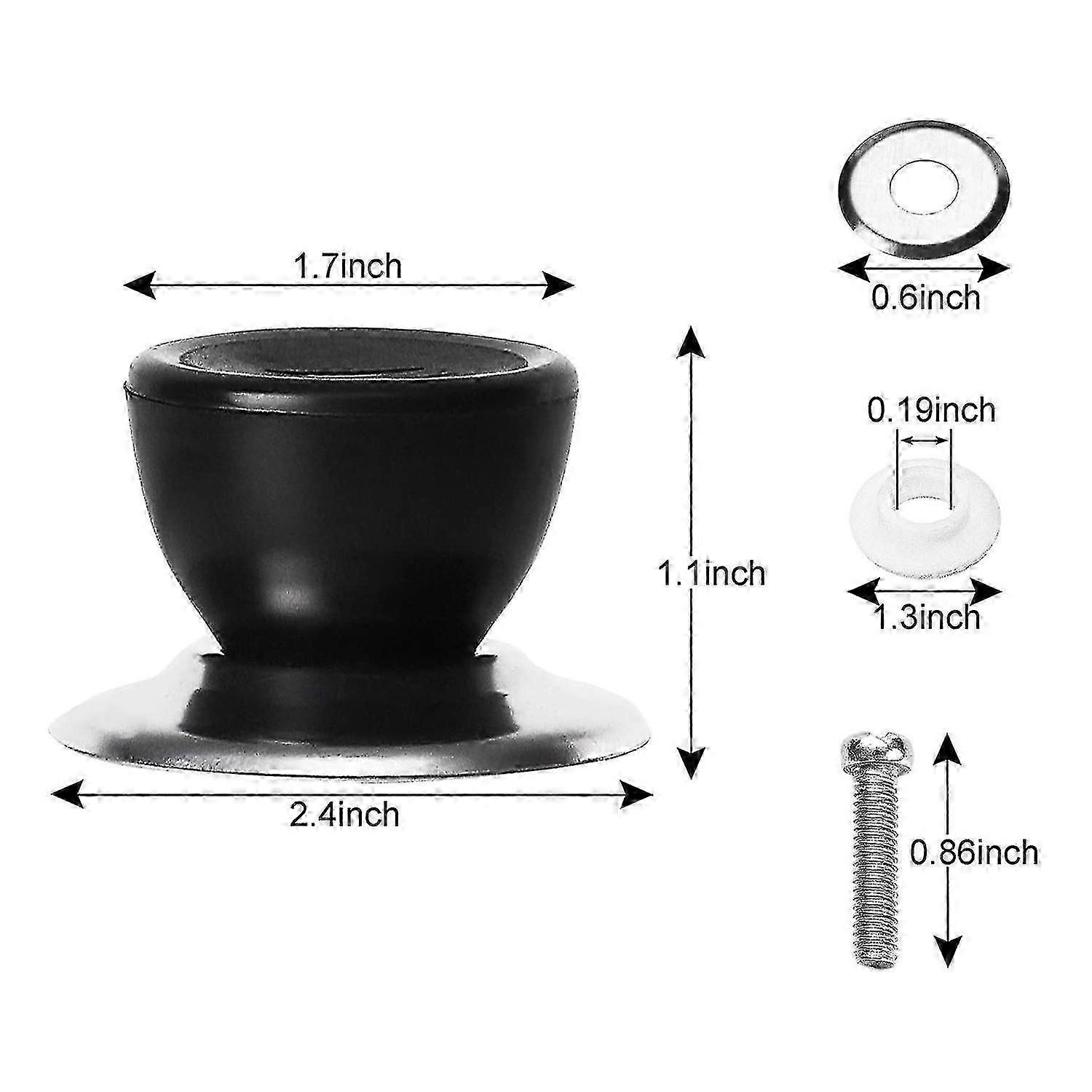 6 Sets Pot Lid Knobs, Replacement Kitchen Cookware Pan Lid Handles