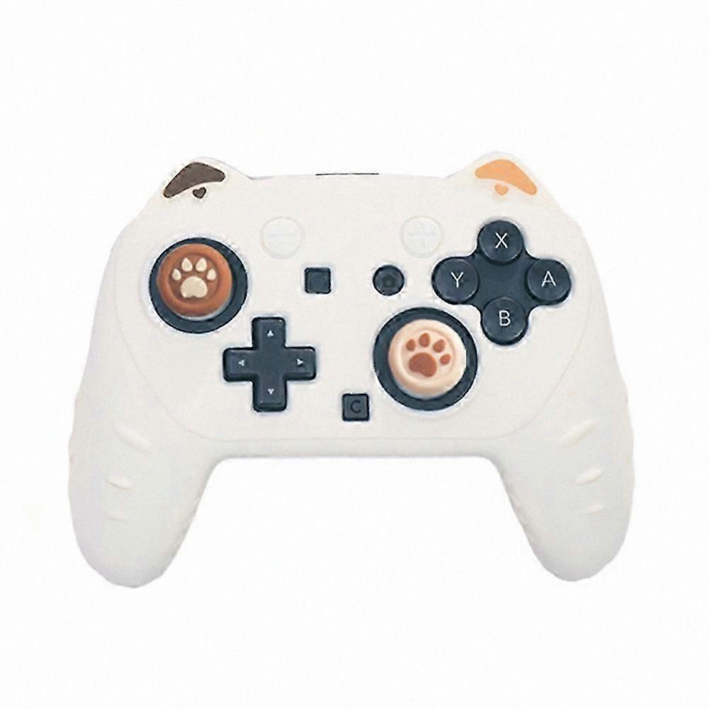 Soft Shell Silicone Case for Switch 2 Pro / NS2 Pro Controller with Cat Paw Grip & Thumb Stick Cap Covers