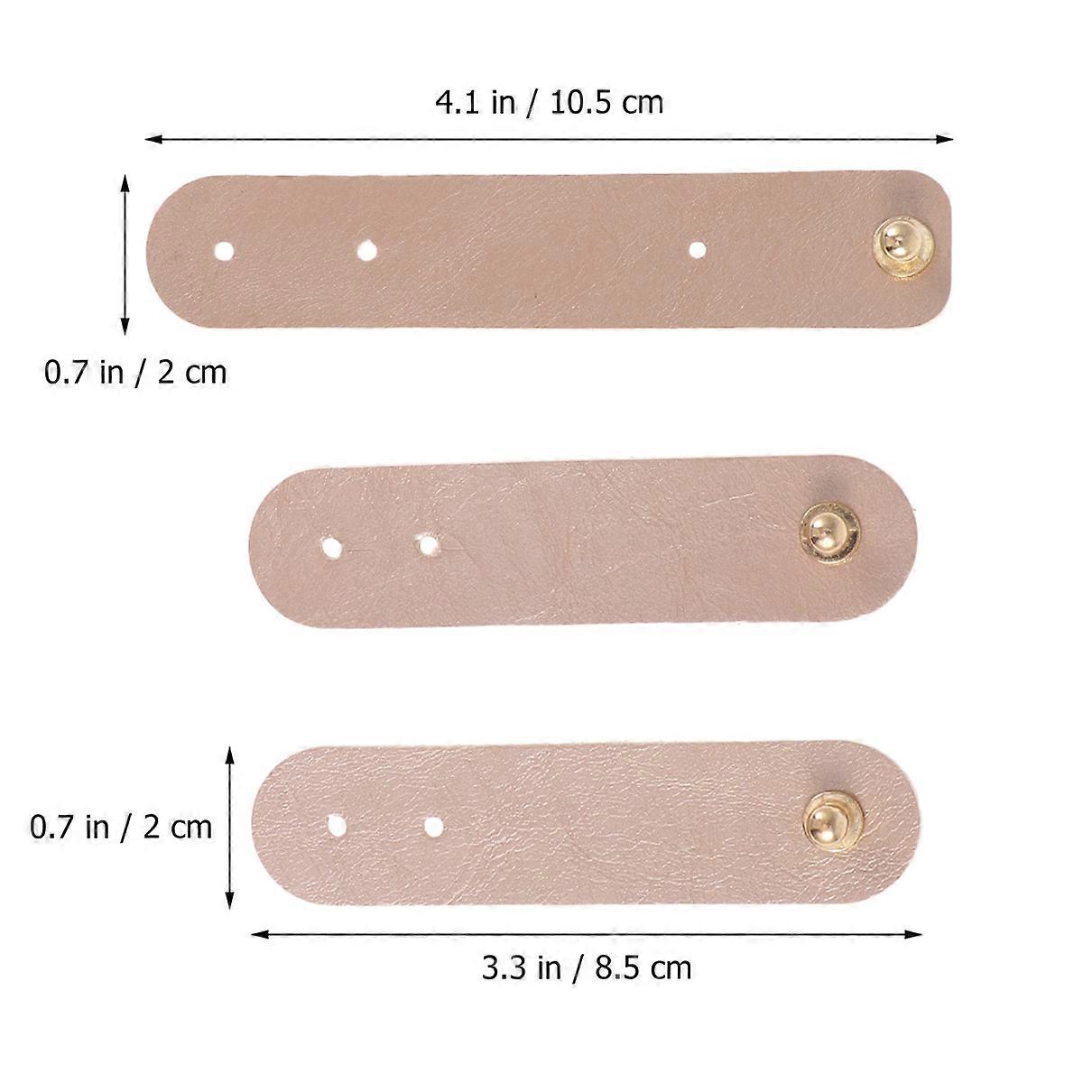 Binding Tool PU Data Cable Ties for 3Pcs Cable Management