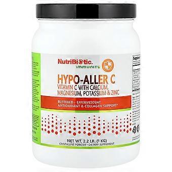 NutriBiotic, Immunity, Hypo-Aller C, Vitamin C with Calcium, Magnesium, Potassium & Zinc, 2.2 lb (1 kg)