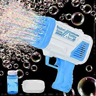 Automatisch bellenblaaspistool met 32 ​​gaatjes en kleurrijke lampjes