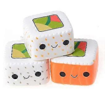 Söt stressavlastande leksak i sushi-stil