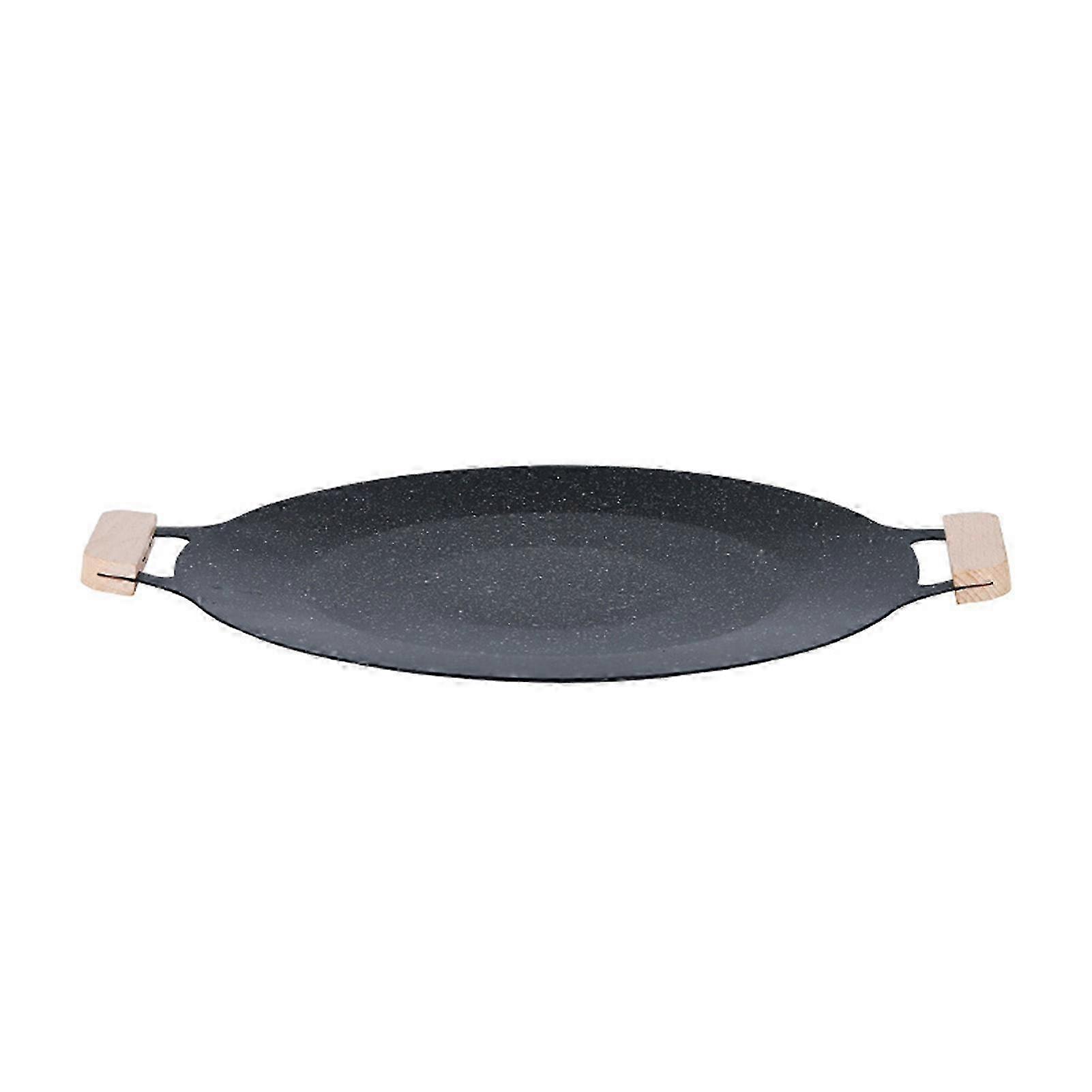 Large Round Cast Iron Griddle Even Heating