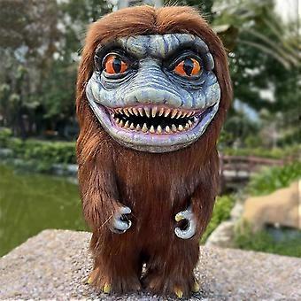 Halloween Monster Doll Poseable Creepy Plush Green Cute Ugly Toy for Kids Halloween Decor