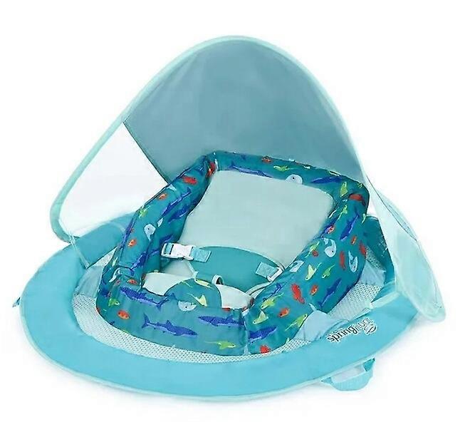 Supreme Fish Print Spring Pool Float with Canopy