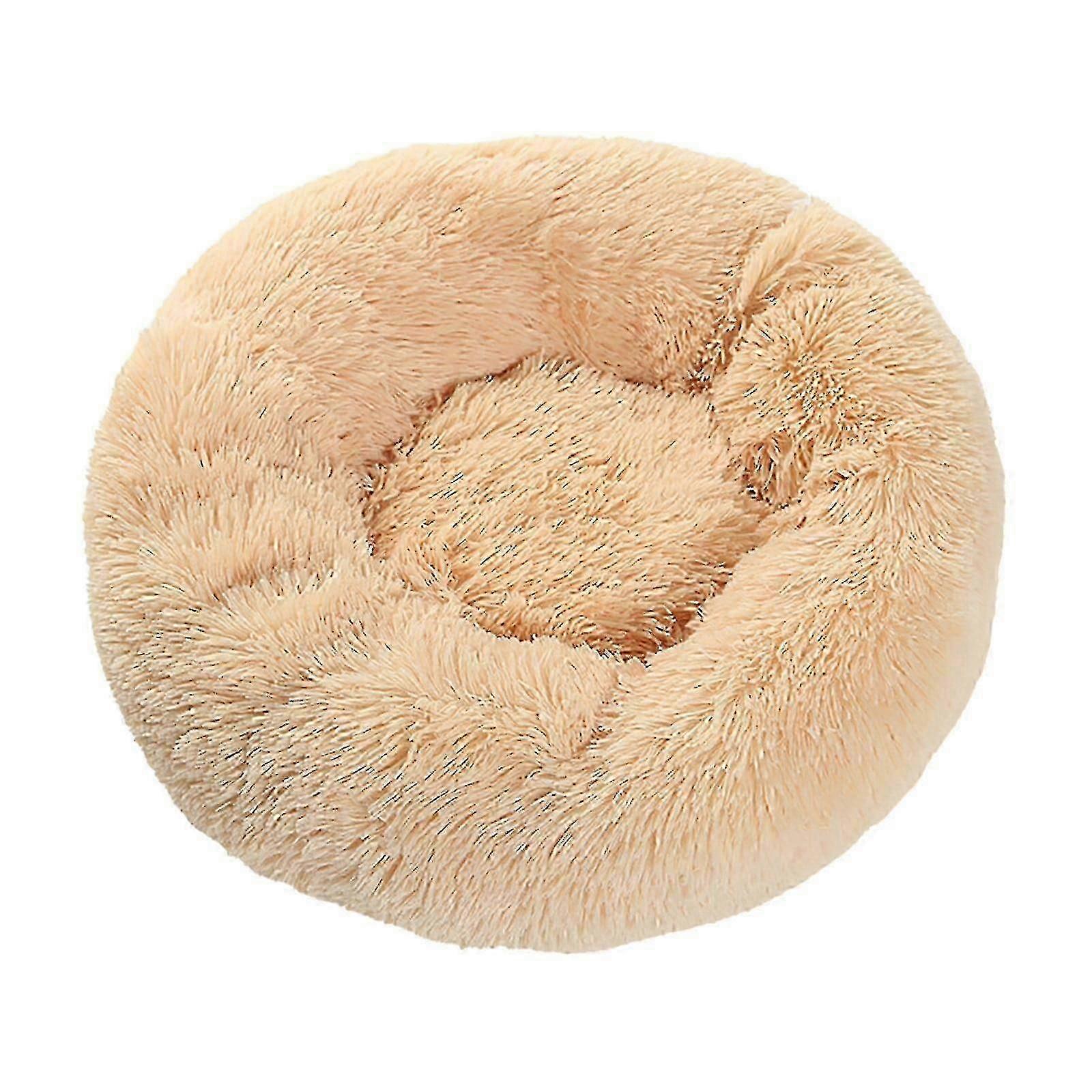 Low-Profile Round Pet Nest Bed