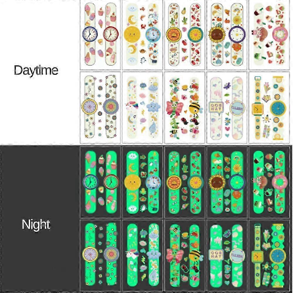 Waterproof Luminous Temporary Tattoo Pack