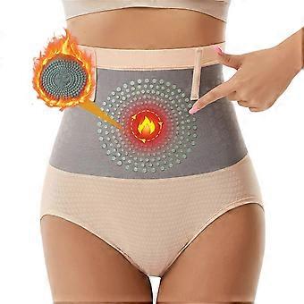 Women High Waist Body Shaper Panties Abdomen Control Breathable Shapewear Underwear Briefs For Workout or Daily Wear color 5XL_S02