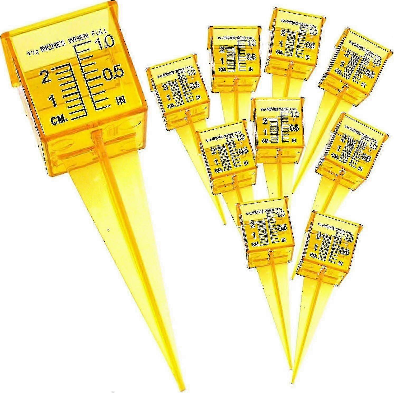 Transparent 1.5 Inch Rain Gauge