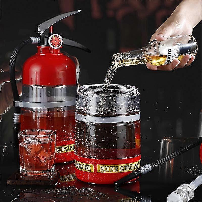 Trendy Fire Extinguisher Beer Tap