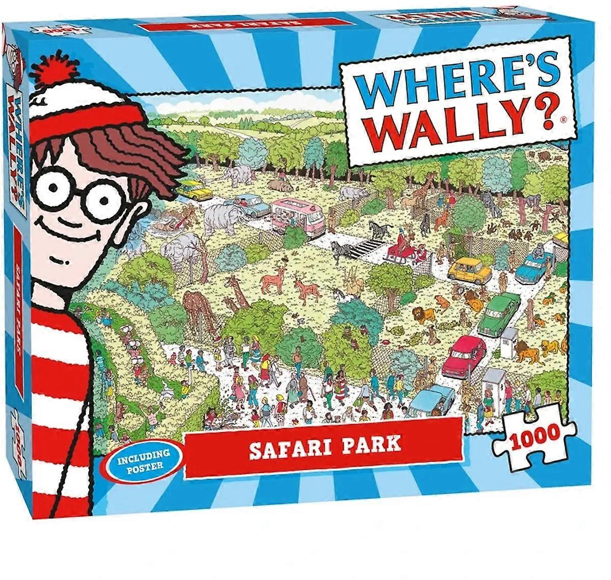 Where's Wally Safari Park Puzzle 1000 Pieces