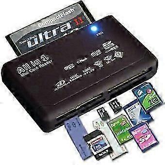 All In One 1 Memory Card Reader Usb External Sd Sdhc Mini Micro M2 Mmc Xd Cf Ms - JA