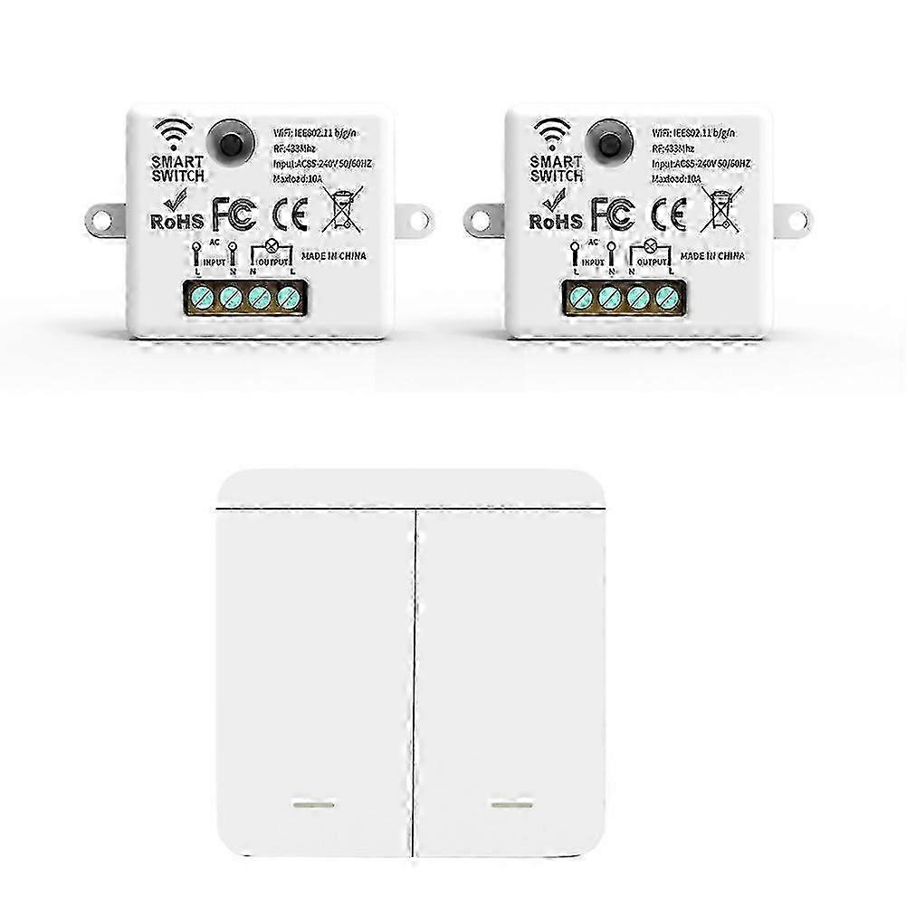 Wireless RF Light Switch Set