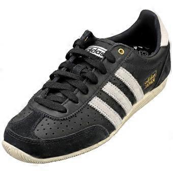 adidas Japan Womens Casual Trainers in Black White