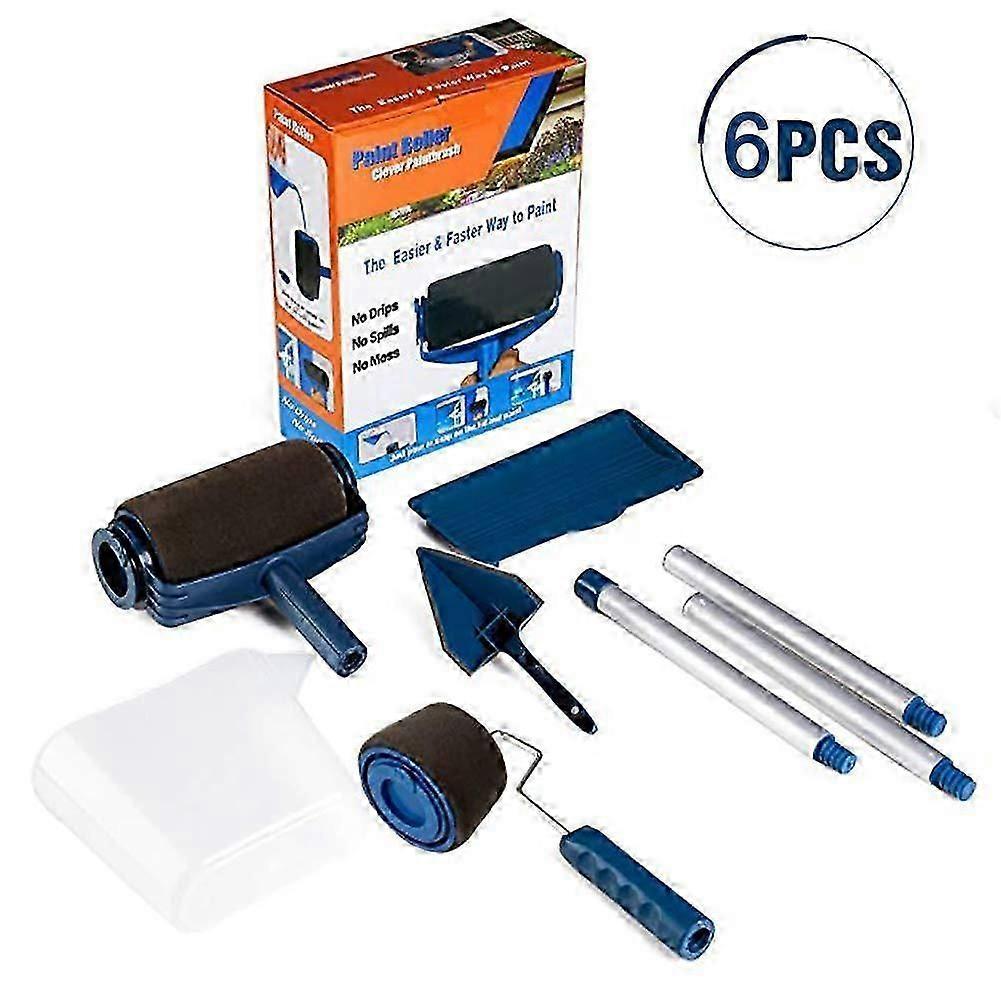 Flocked Seamless Paint Roller Kit