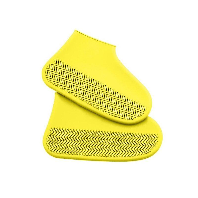 Reusable Waterproof Rainproof Shoes Covers Silicone Washable