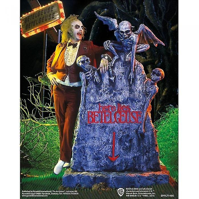 Beetlejuice Graveyard 3D Poster