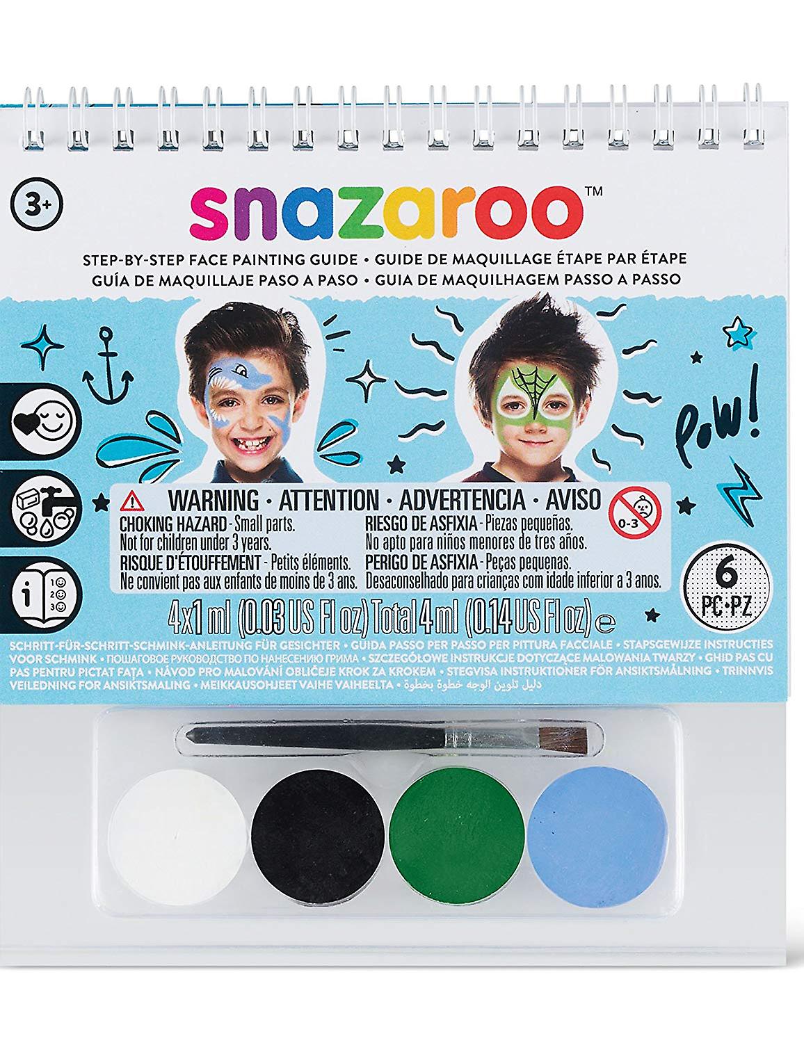 Snazaroo a tenger alatt Arcfestés A6 füzet 2018