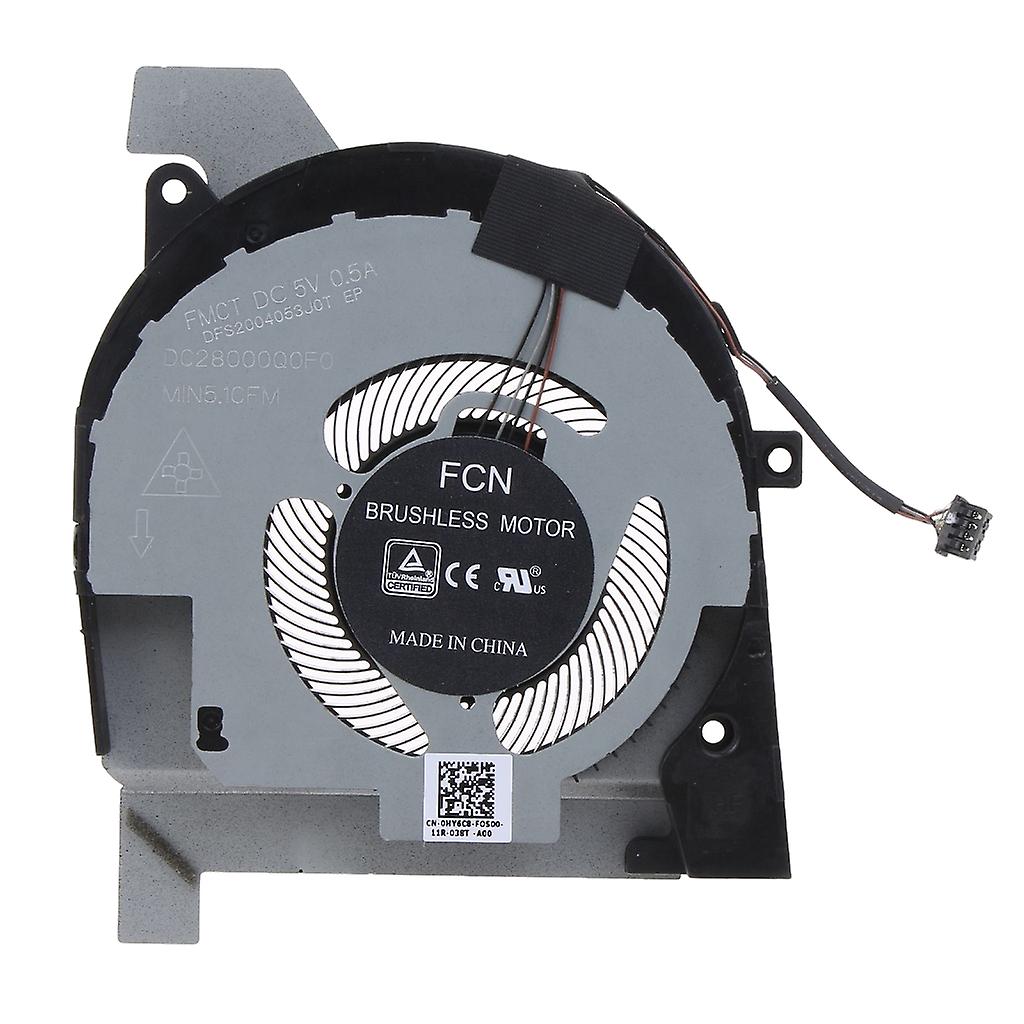 Notebook Computer CPU Cooling Fan Replacement Heatsink for Latitude 5501 5511