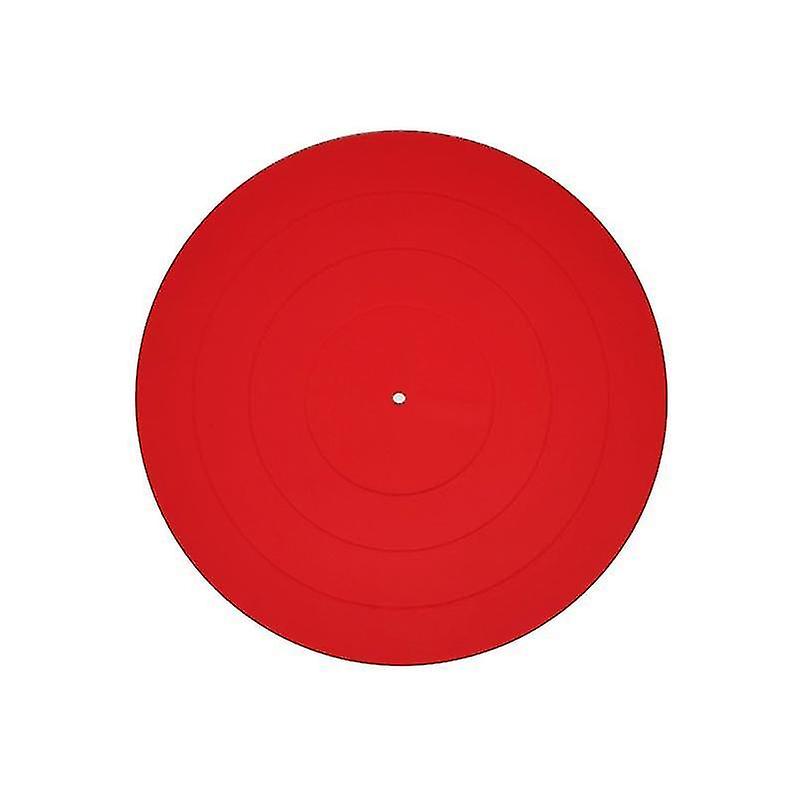 285mm plateau de plateau tournant mat caoutchouc noir silicone conception pour universel à tous Lp lecteur de disque vinyle