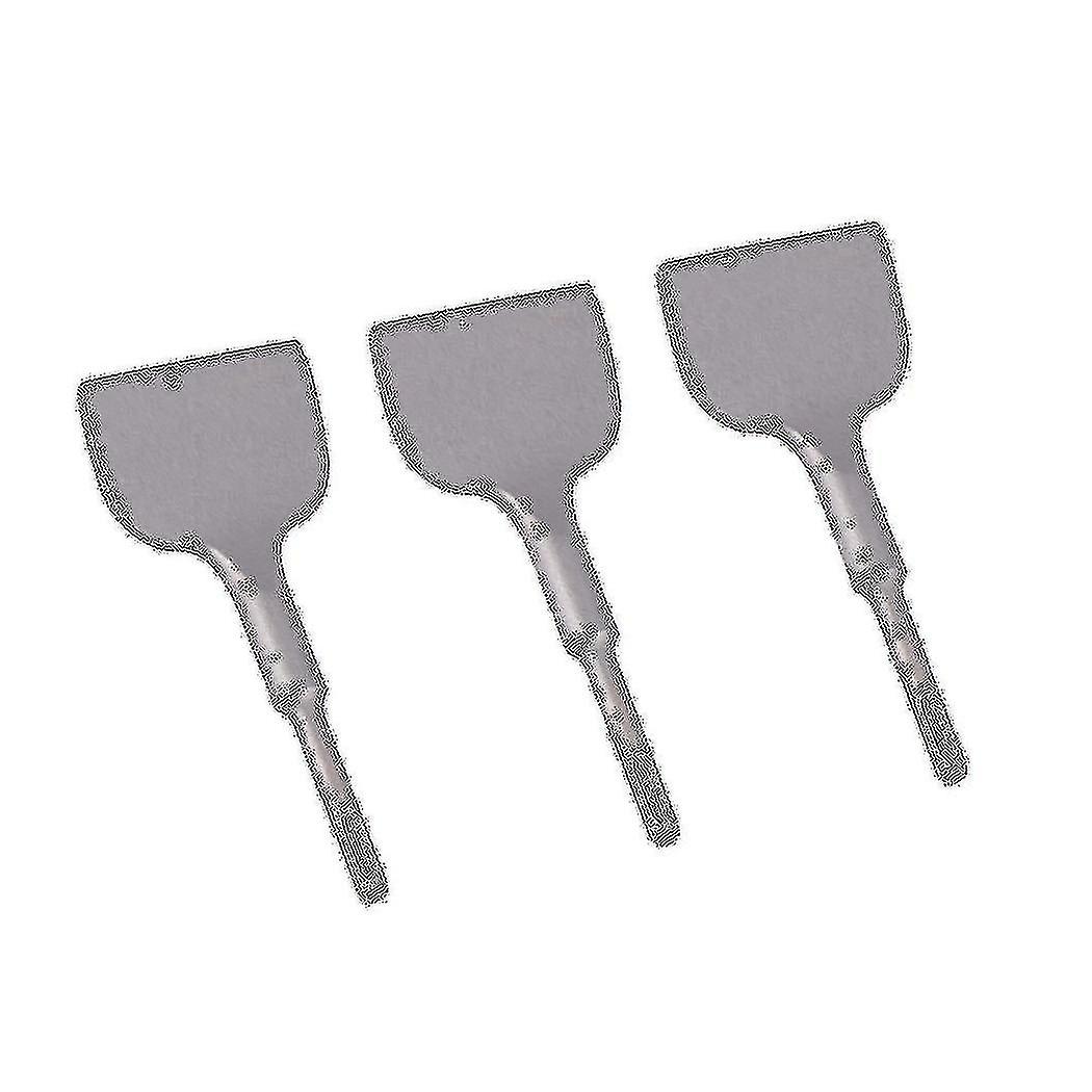 3x Sds Plus Gambo 3-in Wide Electric Hammer Chisel Angled Heavy Duty Bent Tile Chisel