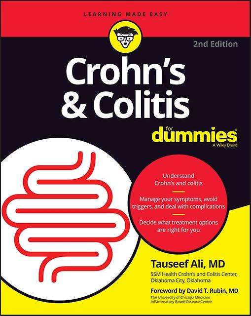 Crohns And Colitis For Dummies by Ali & Tauseef SSM Health IBD Center & OK Paperback