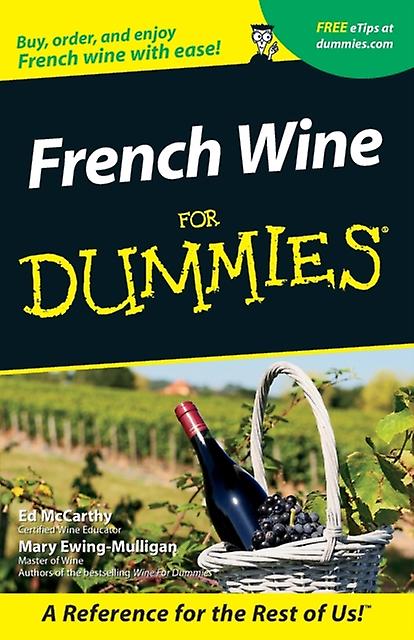 French Wine For Dummies by Ed McCarthy Paperback