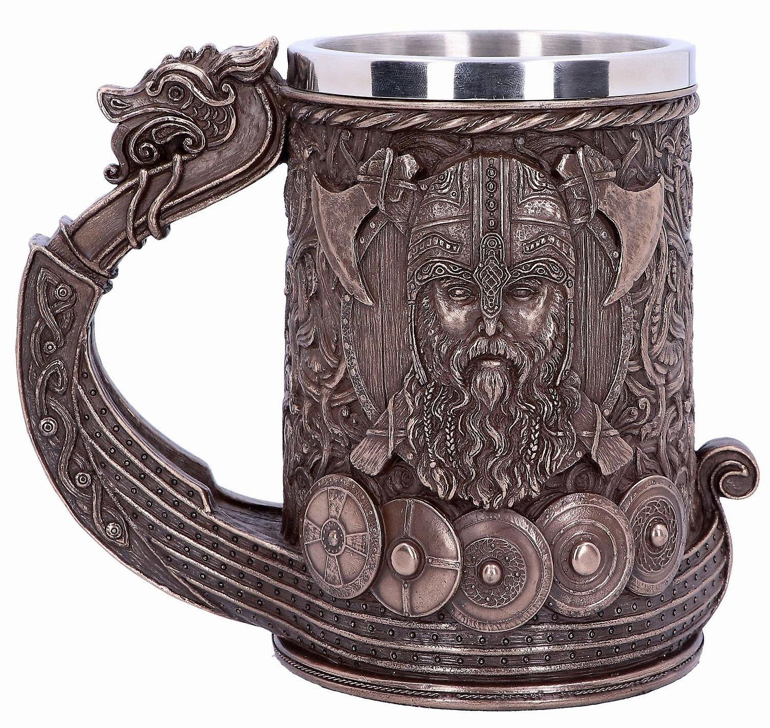 Bronze Viking Tankard Beer Glasses