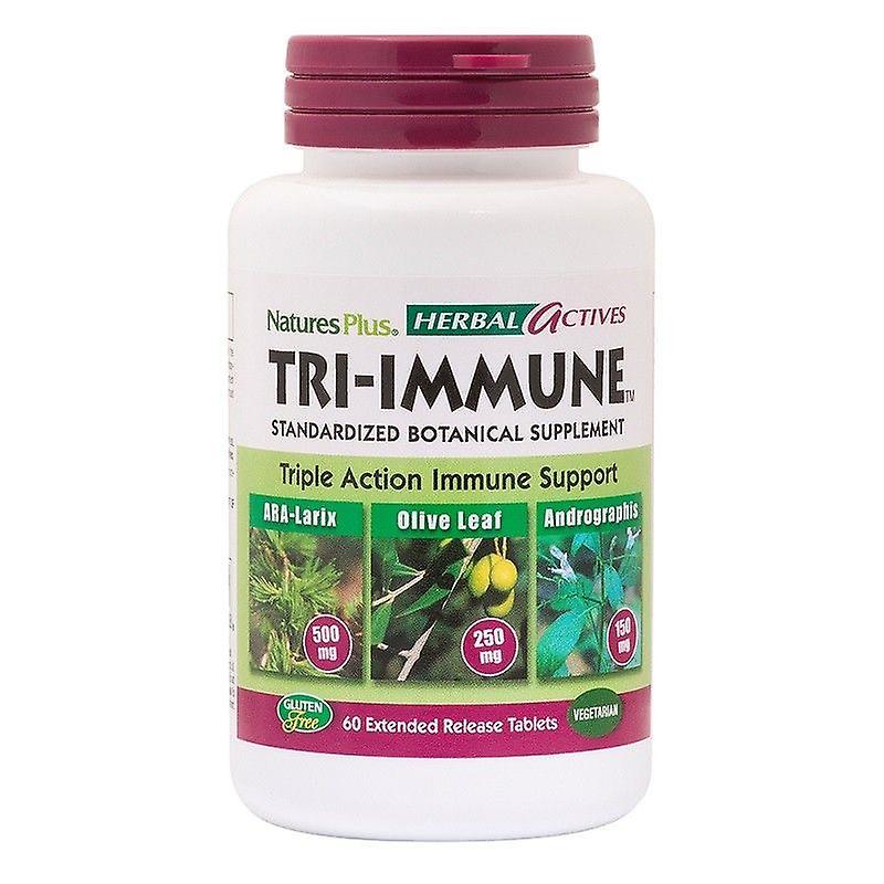 Nature's Plus Herbal Actives Tri-Immune Extended Release Tabs 60 (7380)