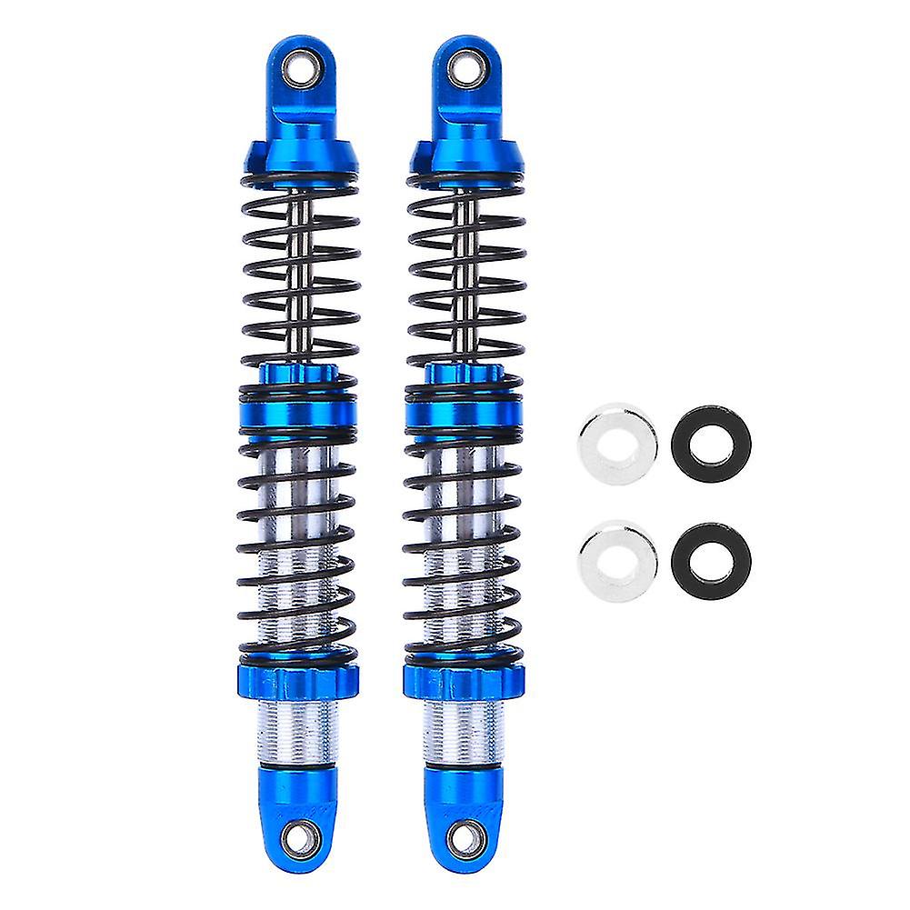 102Mm Double Spring Shock Struts Damper Fit For Traxxas Trx-4 Rc Car Modelblue B8260sb