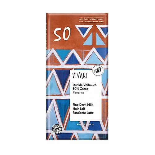 50% Panama milk chocolate with coconut sugar 80 g