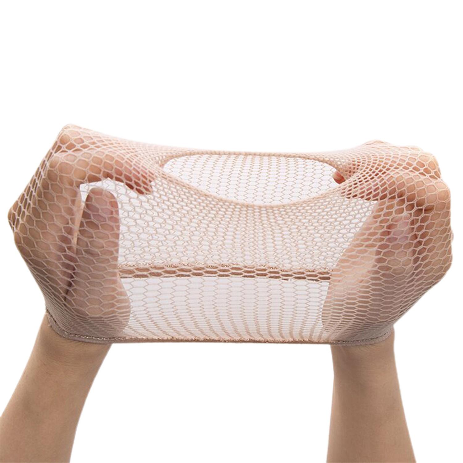 Renikh Wig Net Anti-Falling Washable Silk Wig Closed End Fishnet Mesh for Home