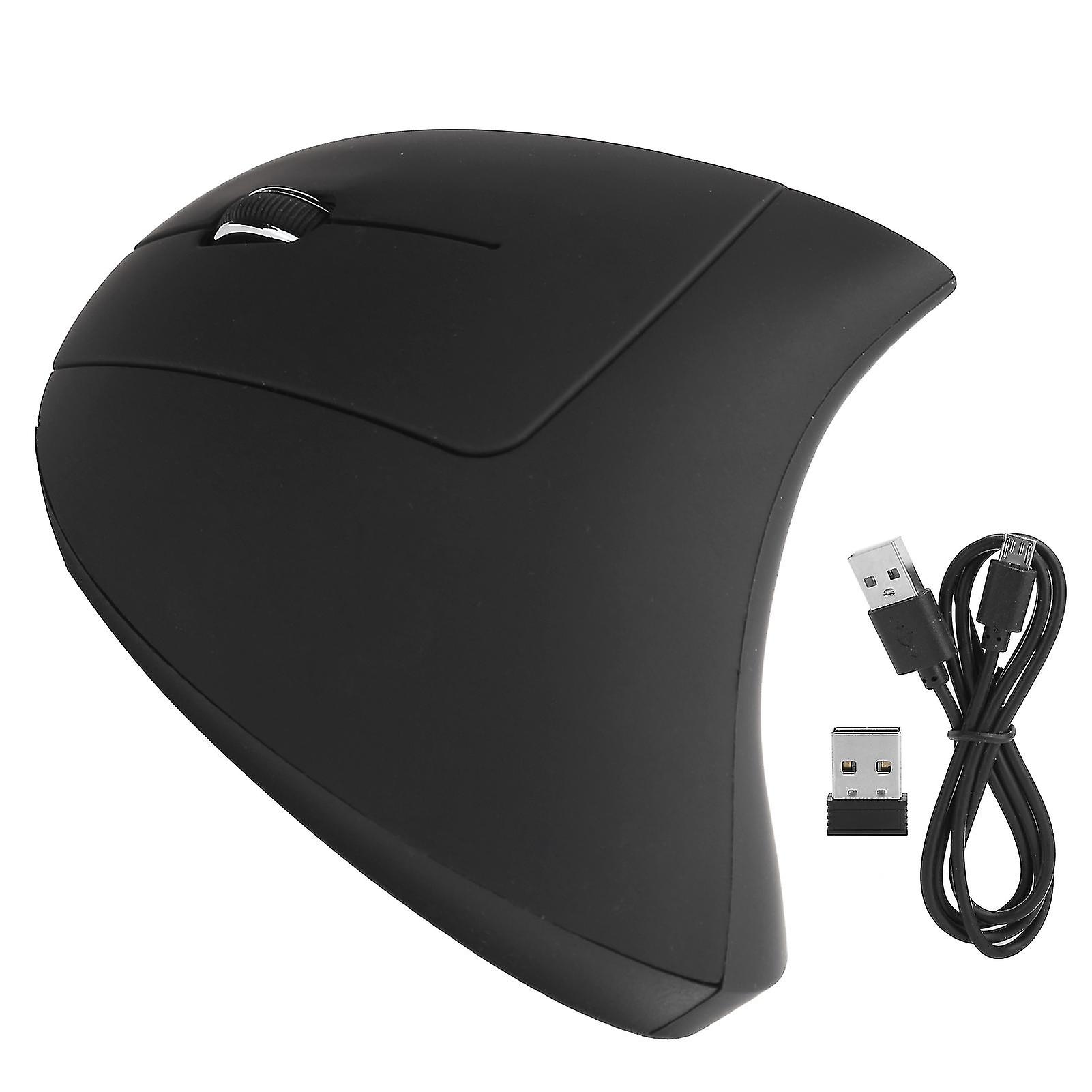 Ergonomic Vertical Wireless Mouse for Left Handed Users, 800/1200/1600 DPI Optical, Compatible with Windows 8/10, Left Handed Charging