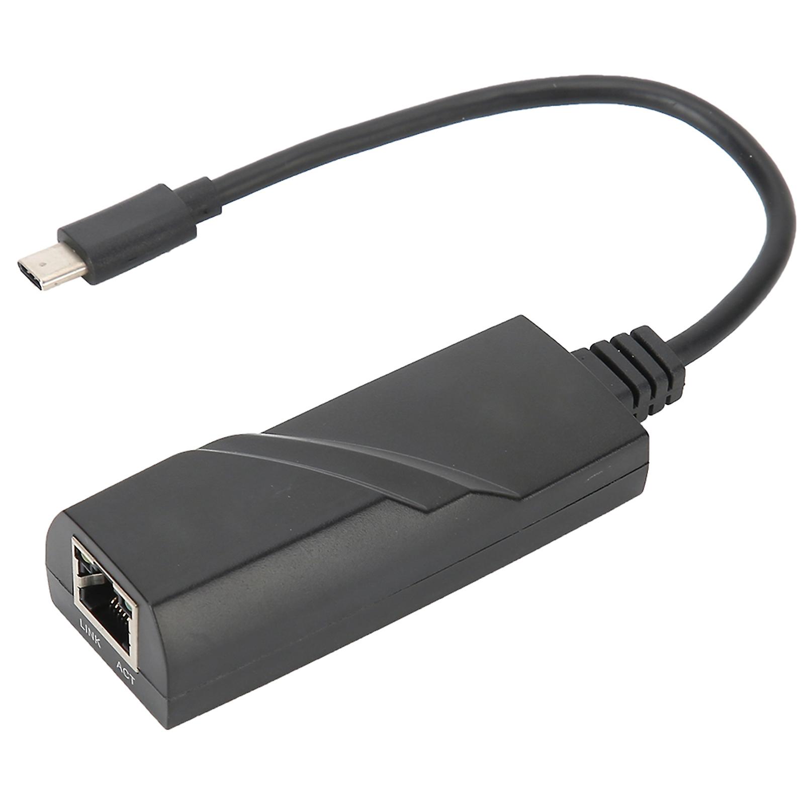 Gigabit Ethernet Adapter TypeC 3.0 HighSpeed Network Card for Mobile Phone Tablet