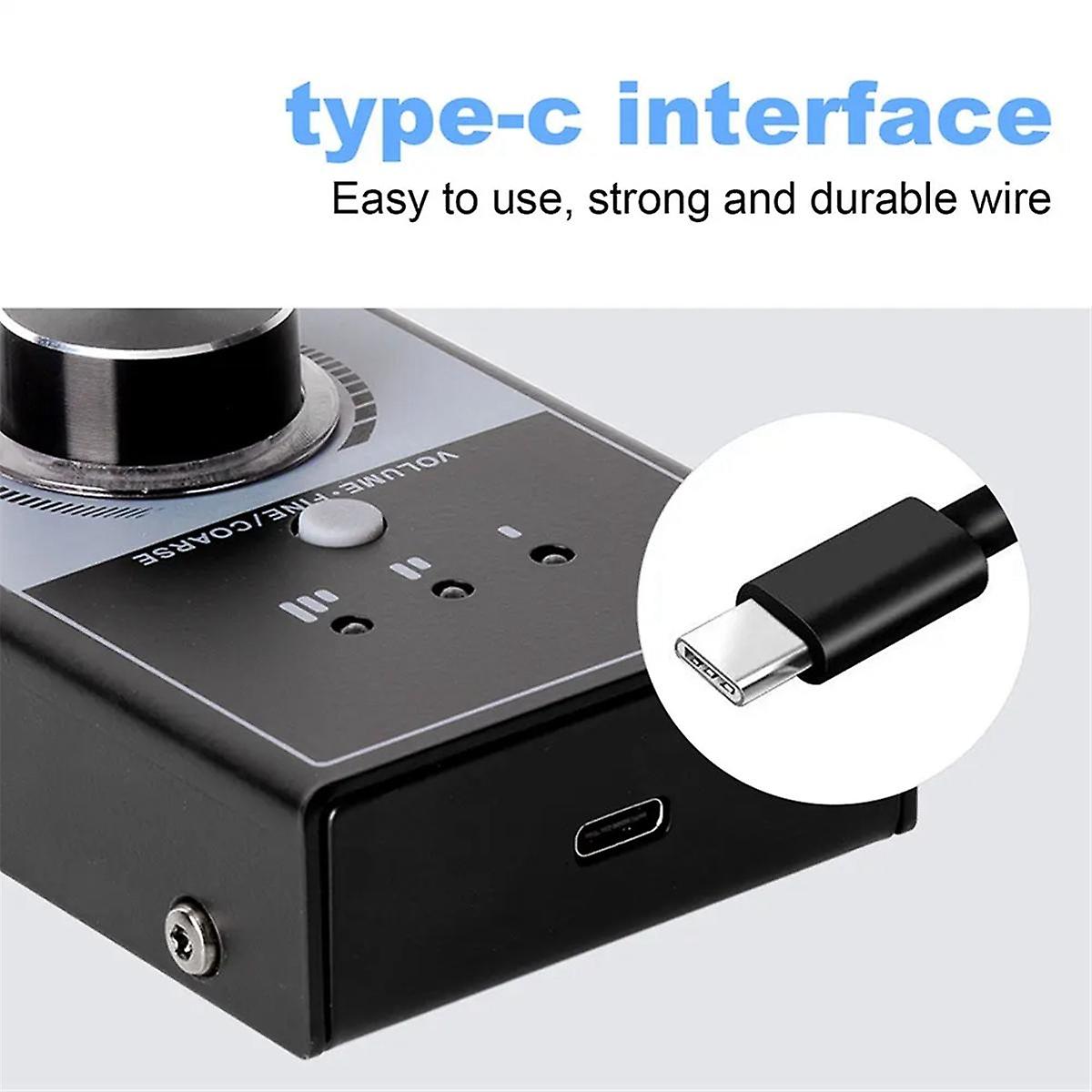 Sound Card Computer Multi Media Volume Controller Audio Interface for PC Laptop Android Streaming V