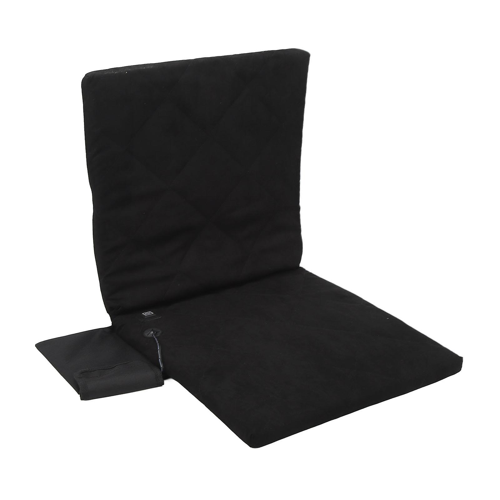 Foldable Heated Seat Cushion Portable Adjustable 3 Gears Heating Pad for Office Car Outdoor Use Universal Comfortable