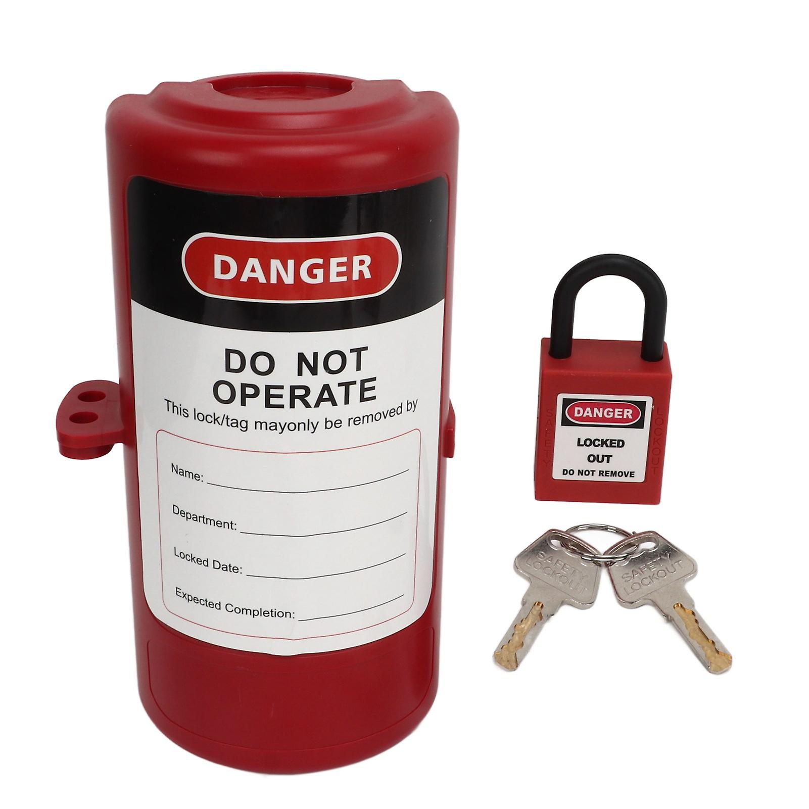 Safe Electrical Plug Lockout Device: Rotating Design, Durable, Fits Plugs Under 78mm