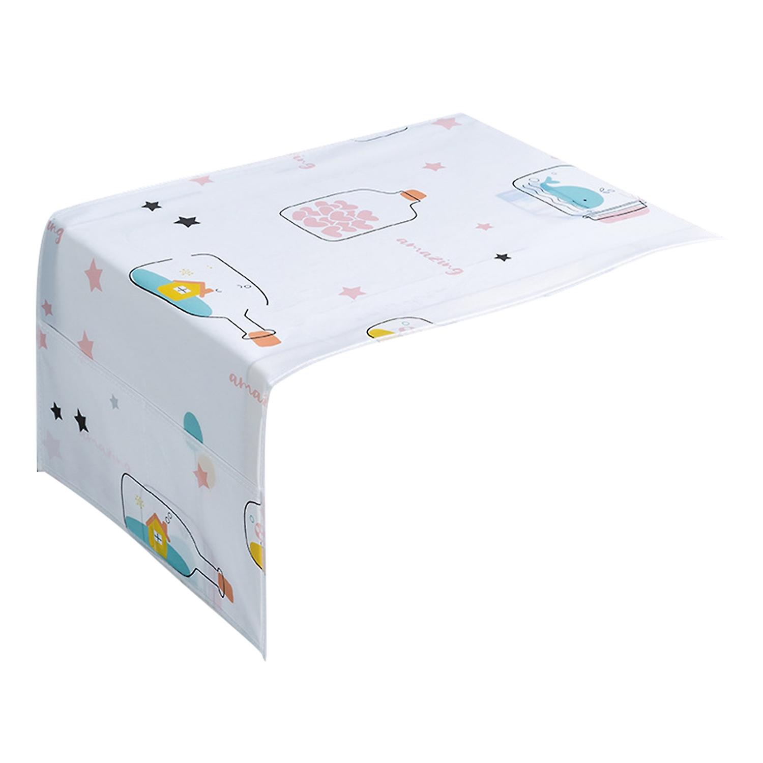 Microwave Top Protector Double Pockets PEVA Machine Toaster Oven Dust Cover Kitchen Accessories